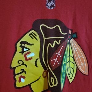 Reebok NHL Chicago Blackhawks Jonathan Toews Hockey Shirt Mens Size XL